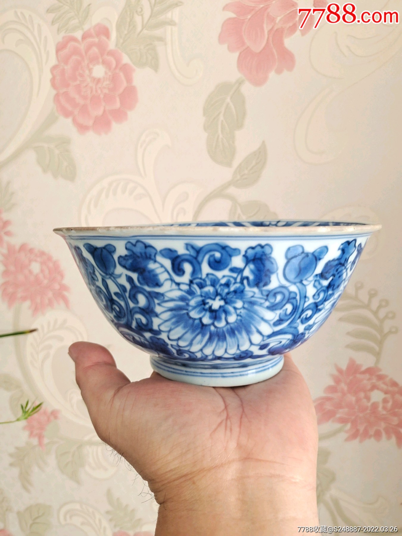 清代康熙青花大碗