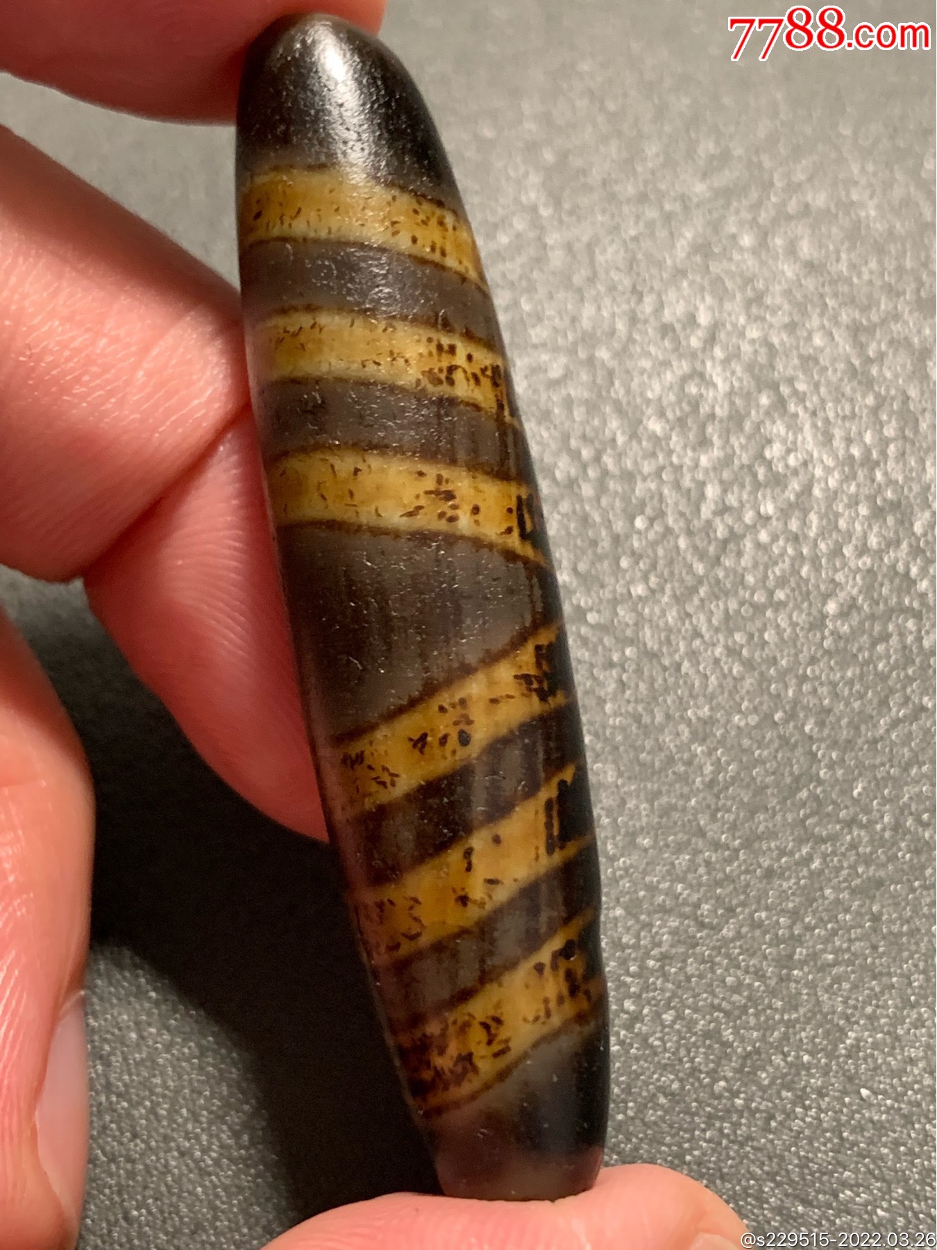 藏传六线大天珠56213毫米