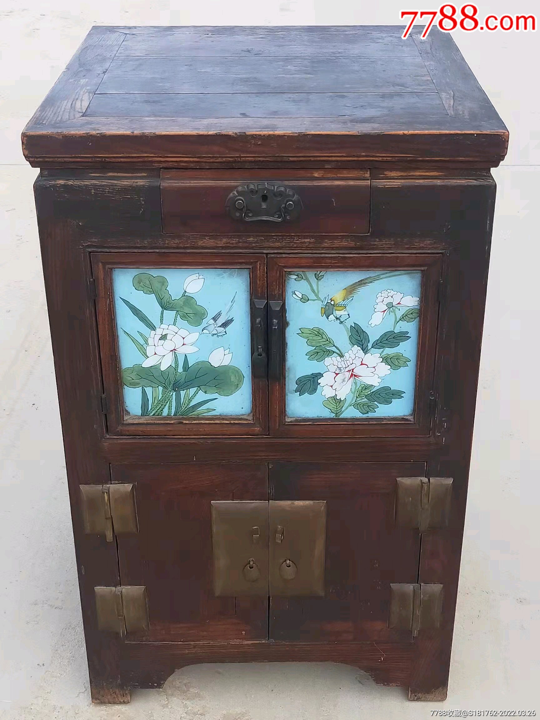 晚清精品榆木老茶几_价格2480元【民俗古玩老家具】_第1张_7788收藏