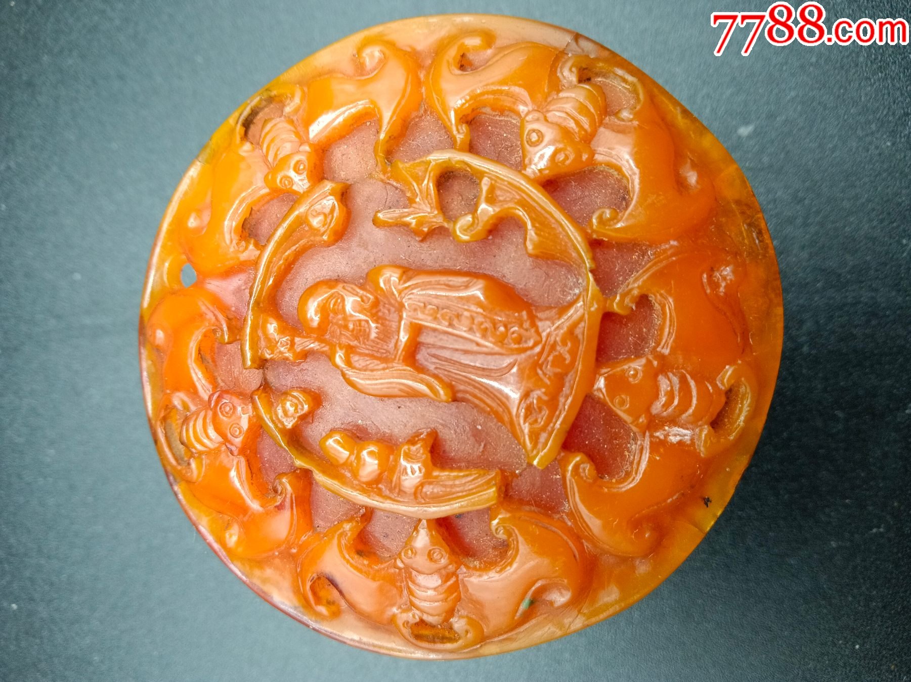 老蜜蜡福禄长寿牌子_价格4500元_第1张_7788收藏__收藏热线