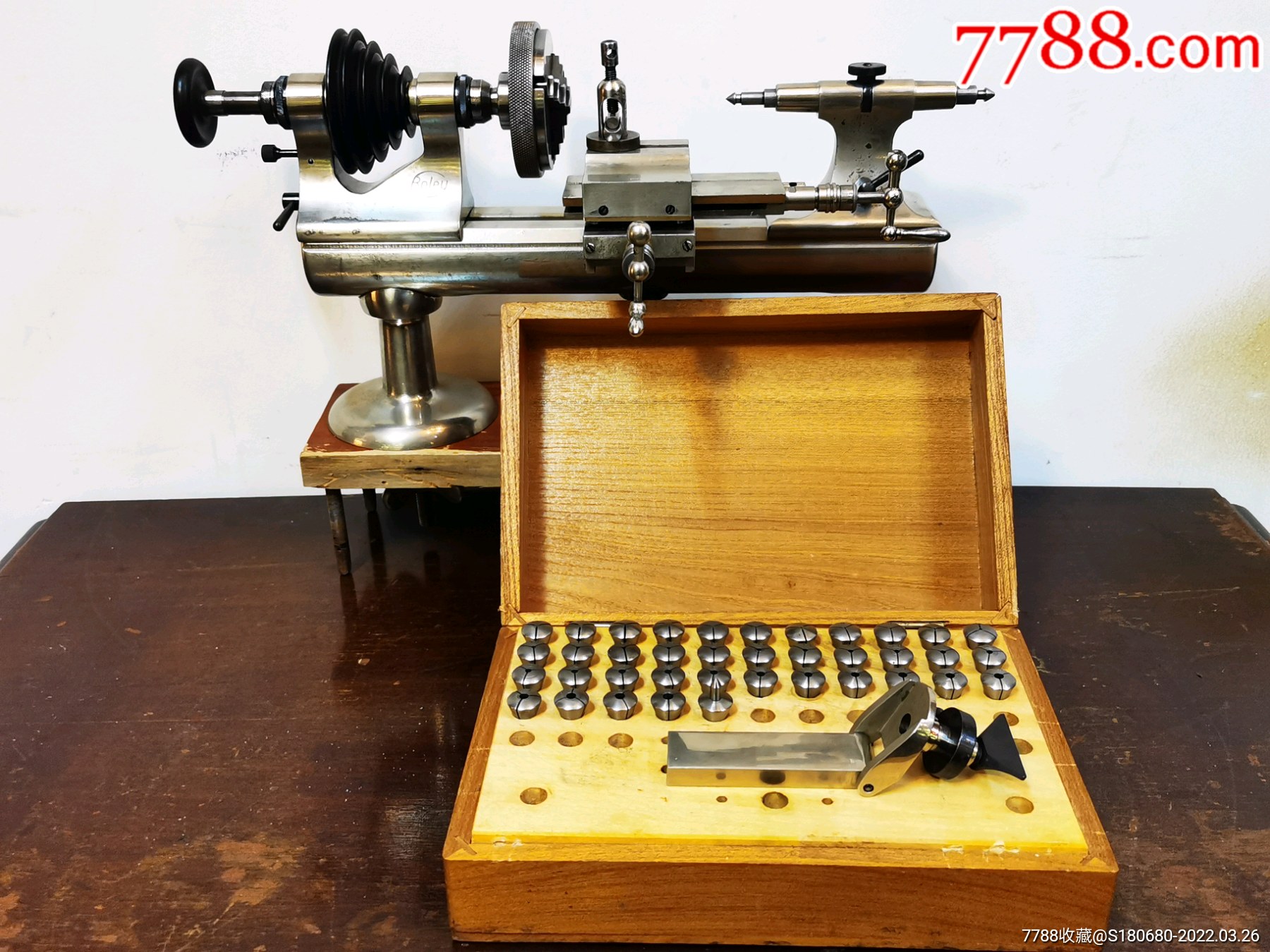 德国古董修表工具车床