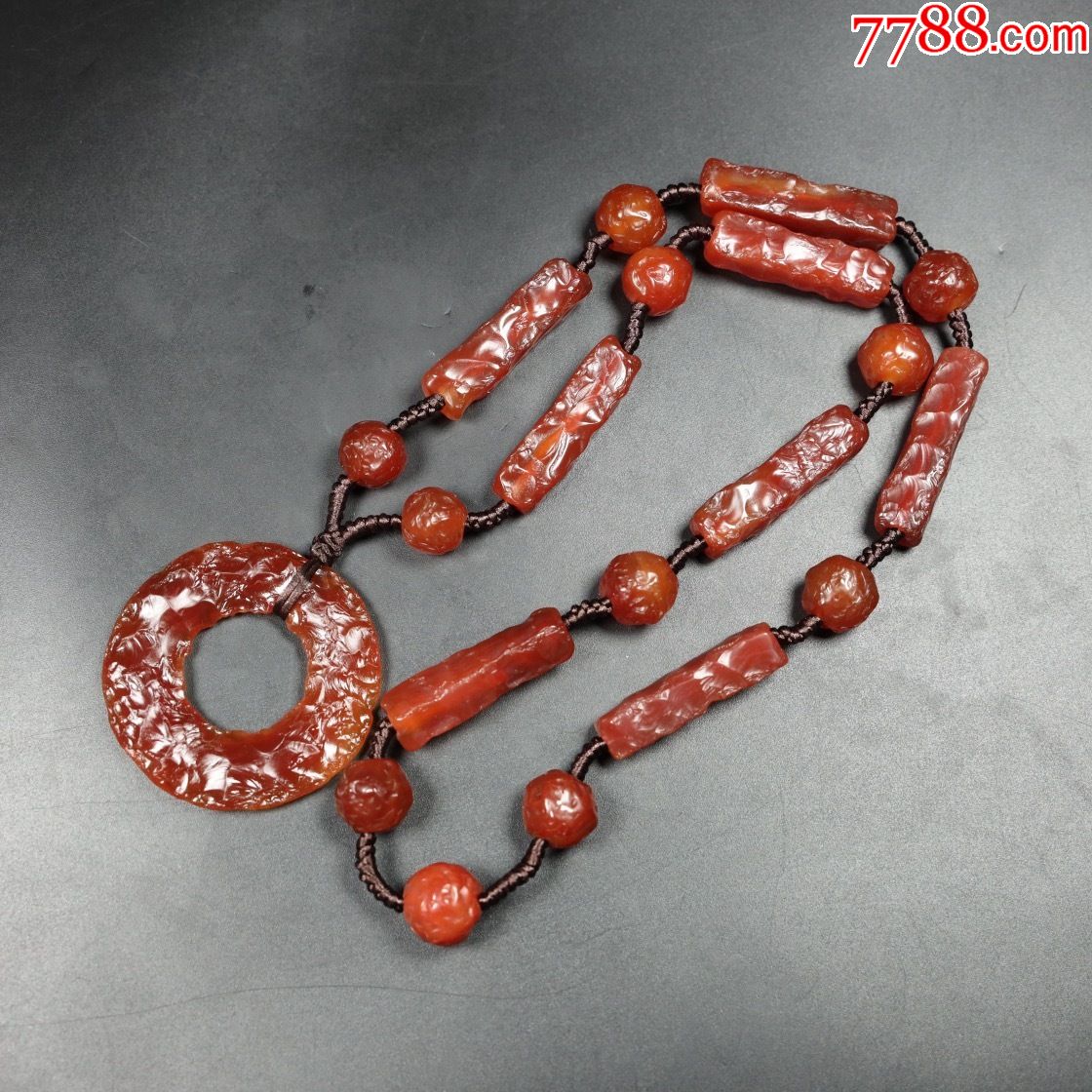旧藏老玛瑙挂件