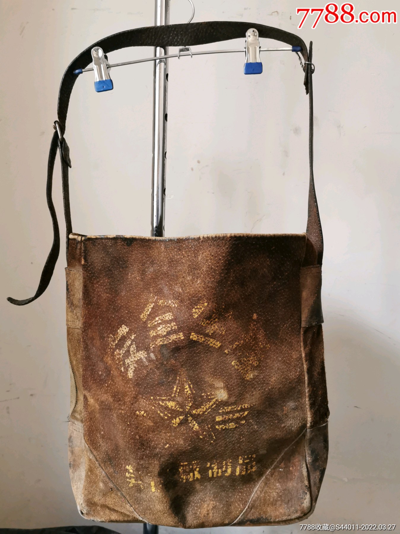 7080年代老工匠真皮工具兜子背包