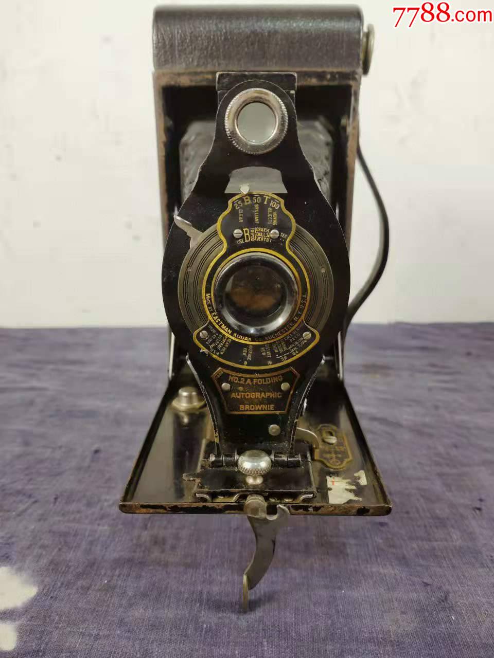 百年柯达伊士曼no2afoldingkodak单反风琴式相机