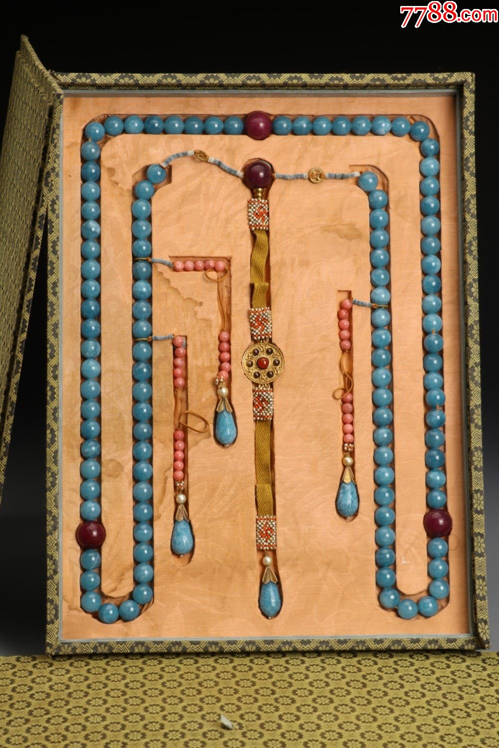 蓝宝石朝珠一盘_价格12000元_第1张_7788收藏__收藏热线