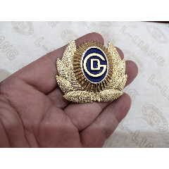 北京地铁帽徽一枚(大帽徽)-老帽徽-7788徽章收藏