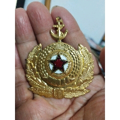 朝鲜海军铜帽徽