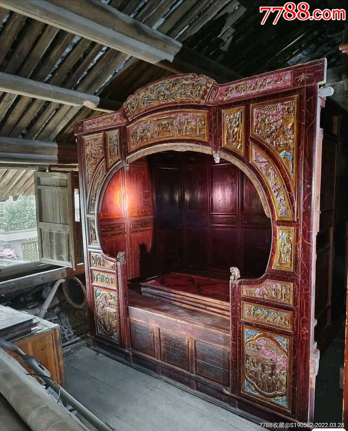 千工床木床架子床