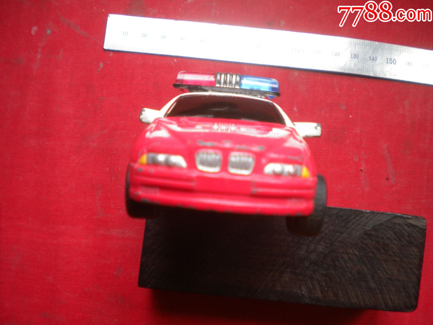 《紅色消防小轎車模型》車門可開，長12厘米寬5厘米，中國制造出品8品，N2919_價格10元【盛京萬泉書店】_第4張_7788收藏__收藏熱線