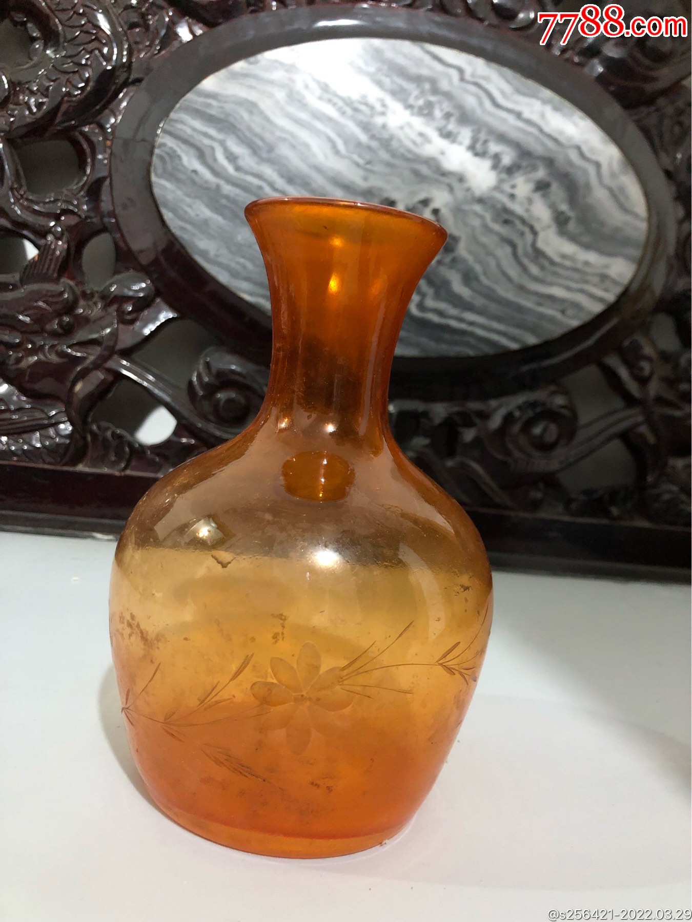 民国刻花玻璃瓶全品