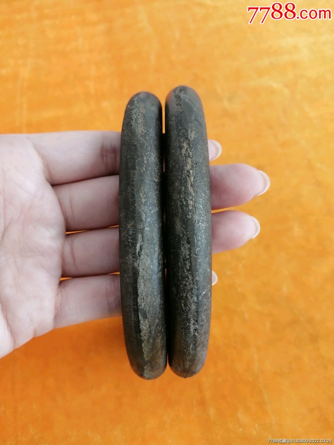 大铜圈一对