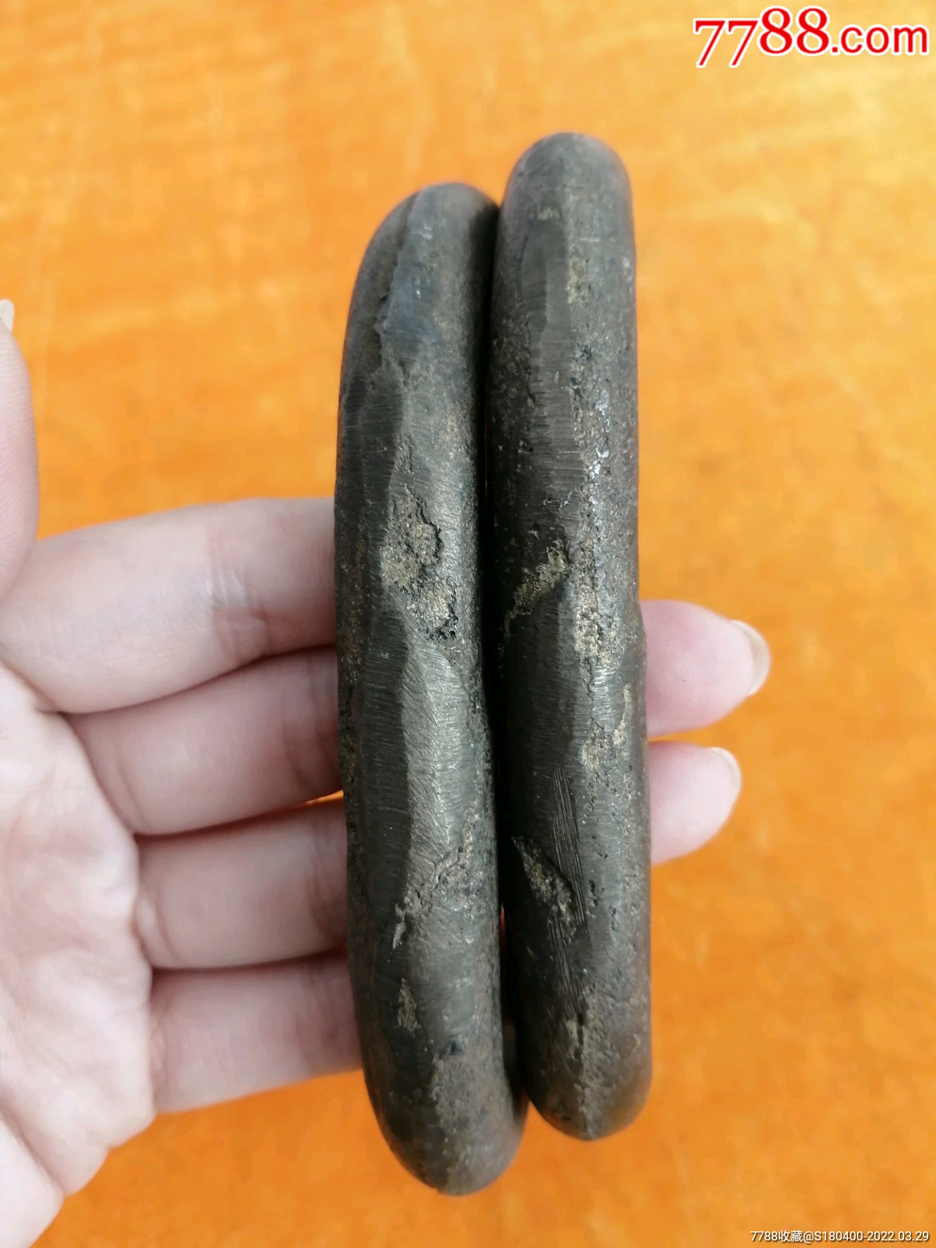 大铜圈一对