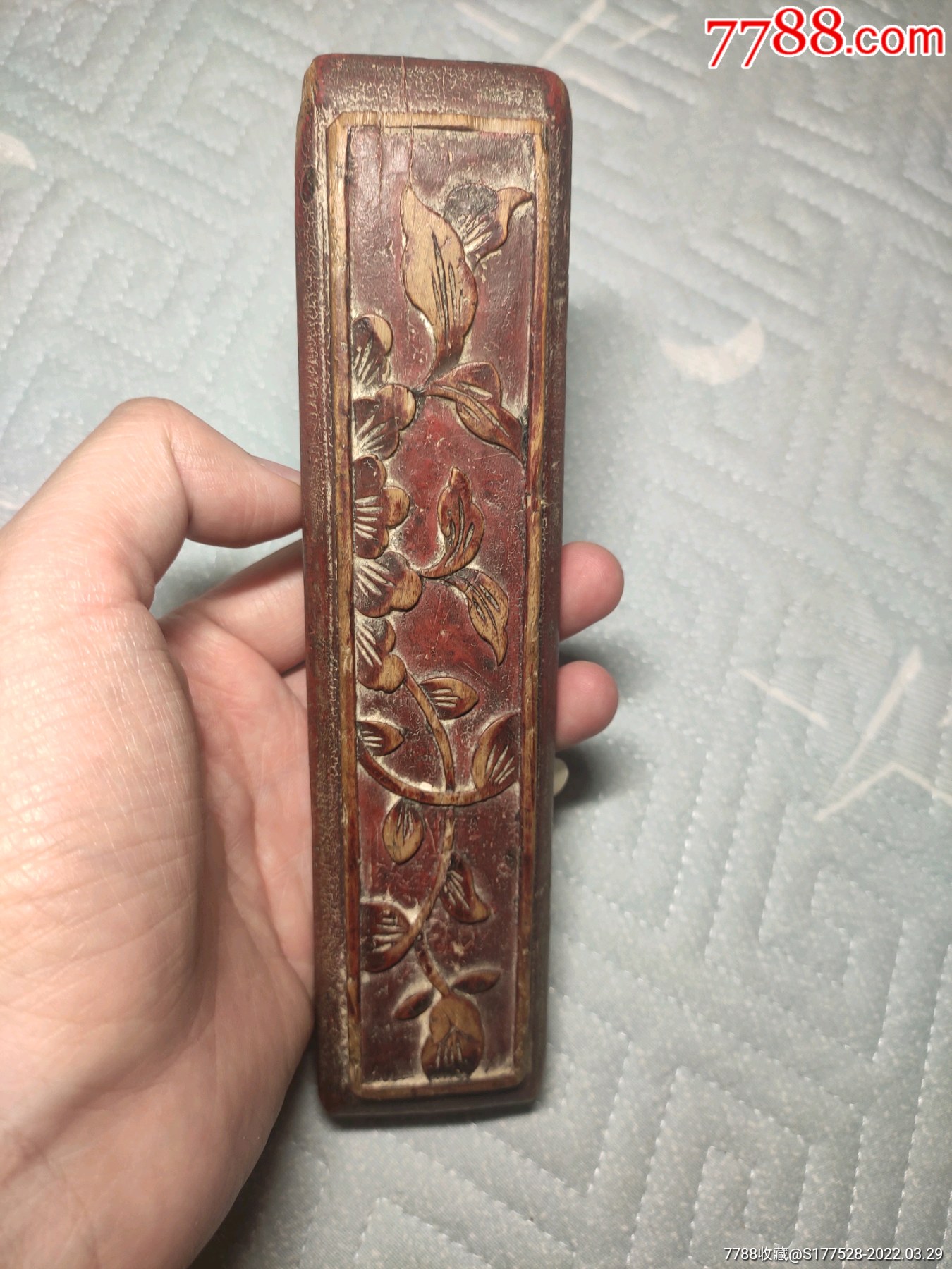 清代人物花卉镇尺镇纸