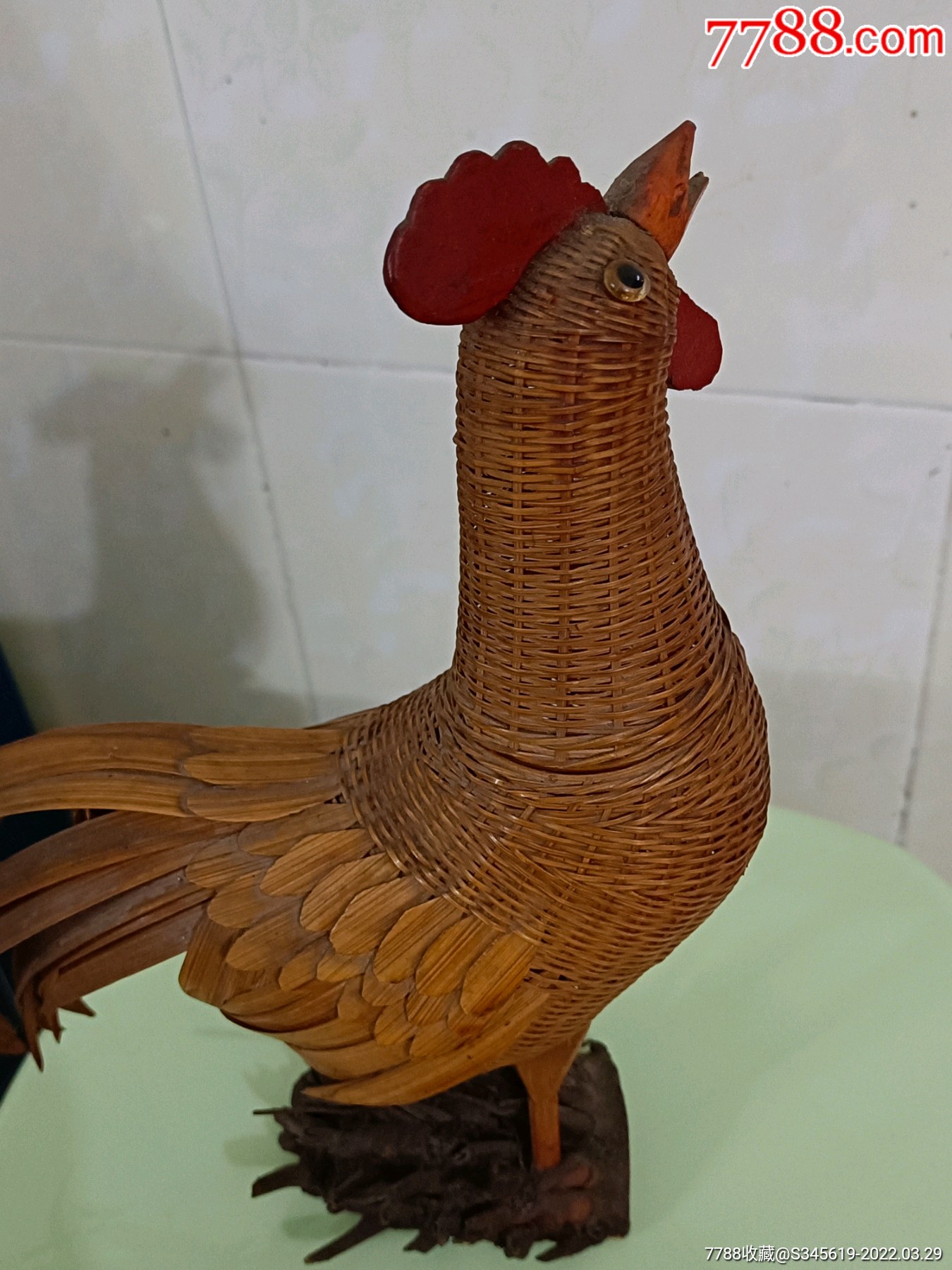 竹编公鸡