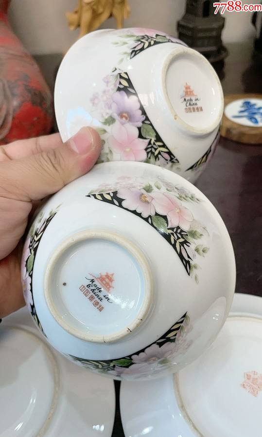 80年代老景德镇瓷厂瓷器