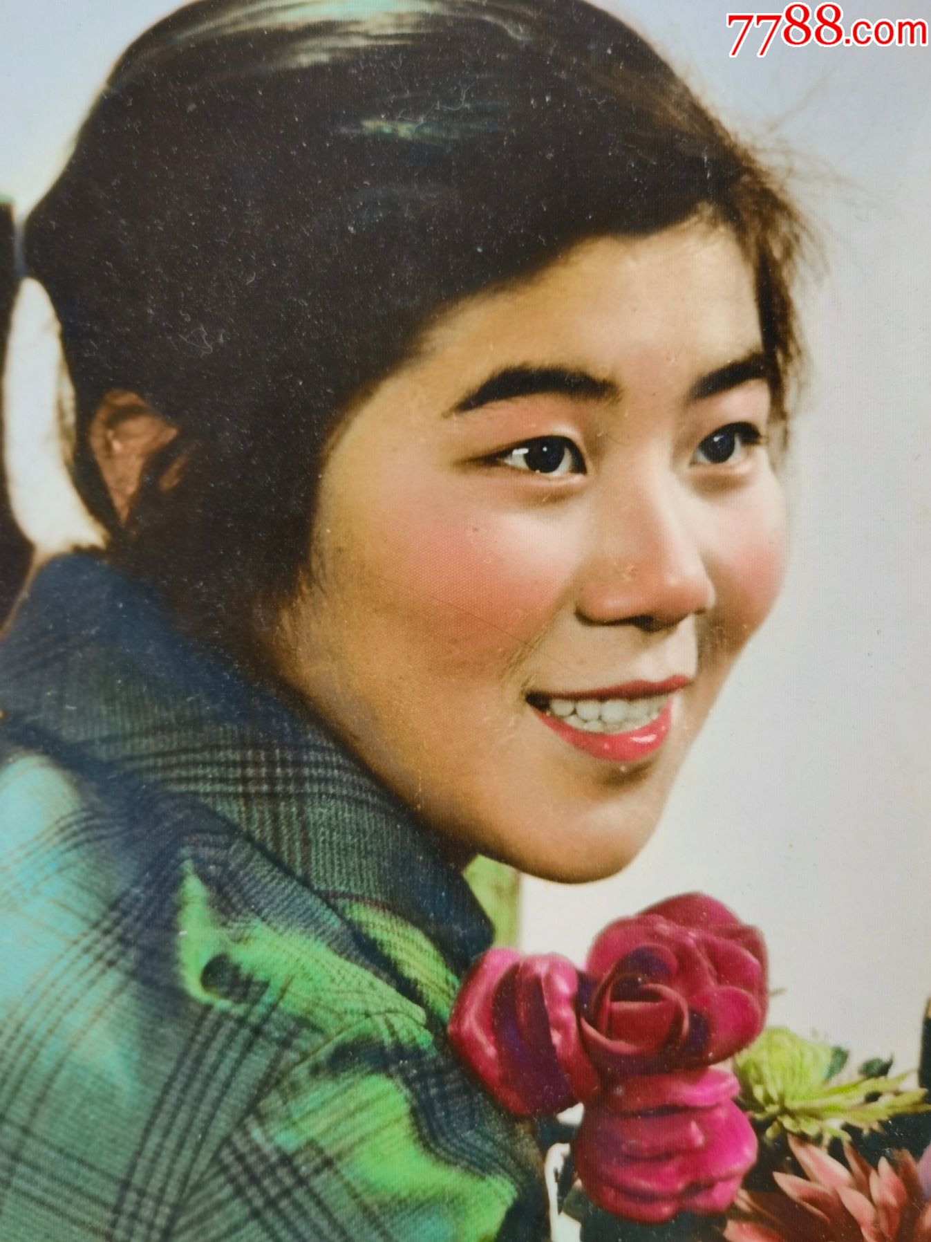 70年代末手工上彩艺术照片3