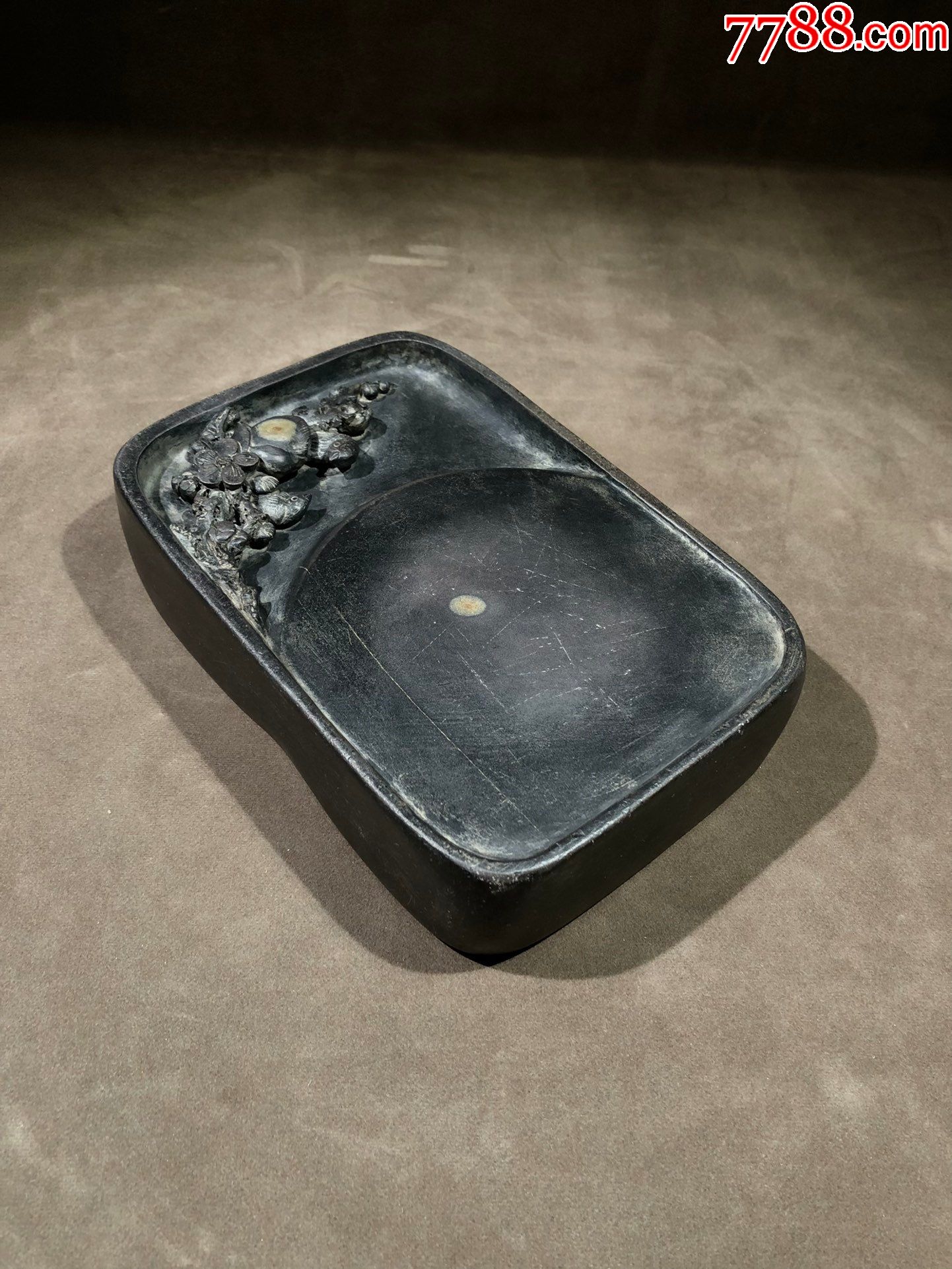 纪晓岚喜上眉梢端砚