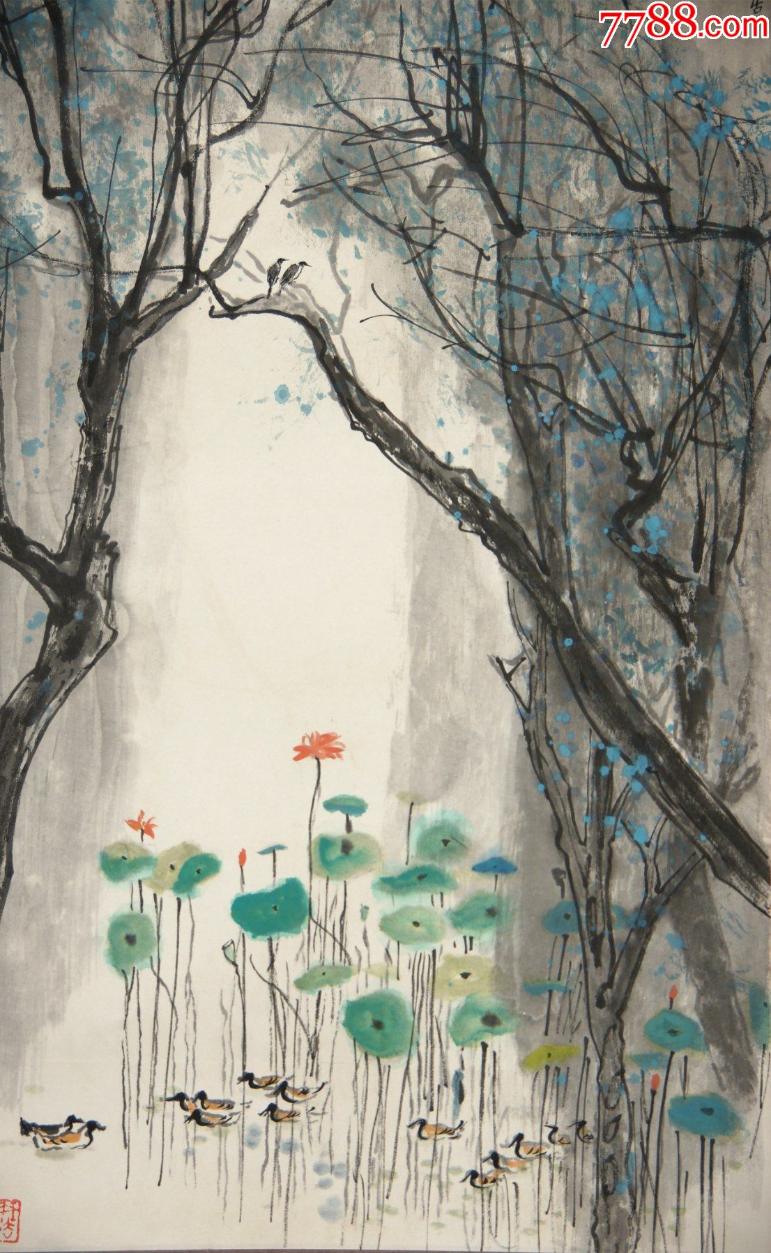 国家一级美术师中国美术家协会会员杨明义山水