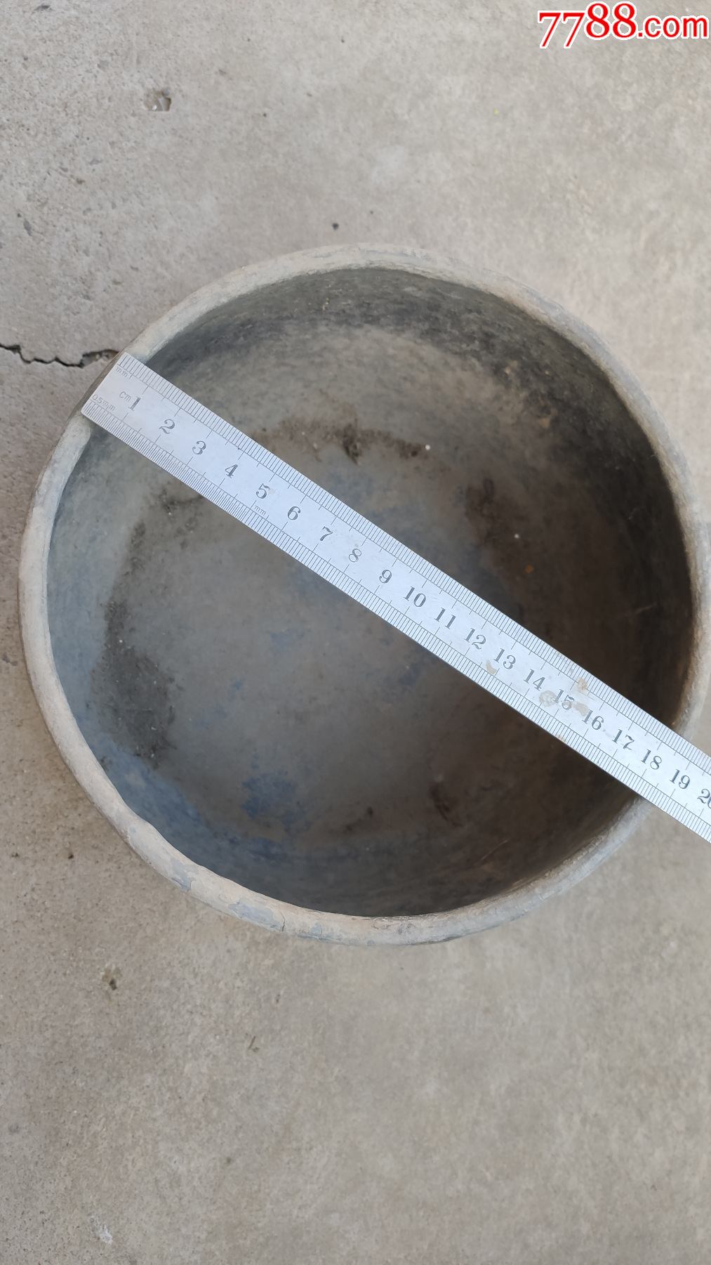 锡壶锡器收藏早期古旧老的锡盆一个直径19厘米重390市斤