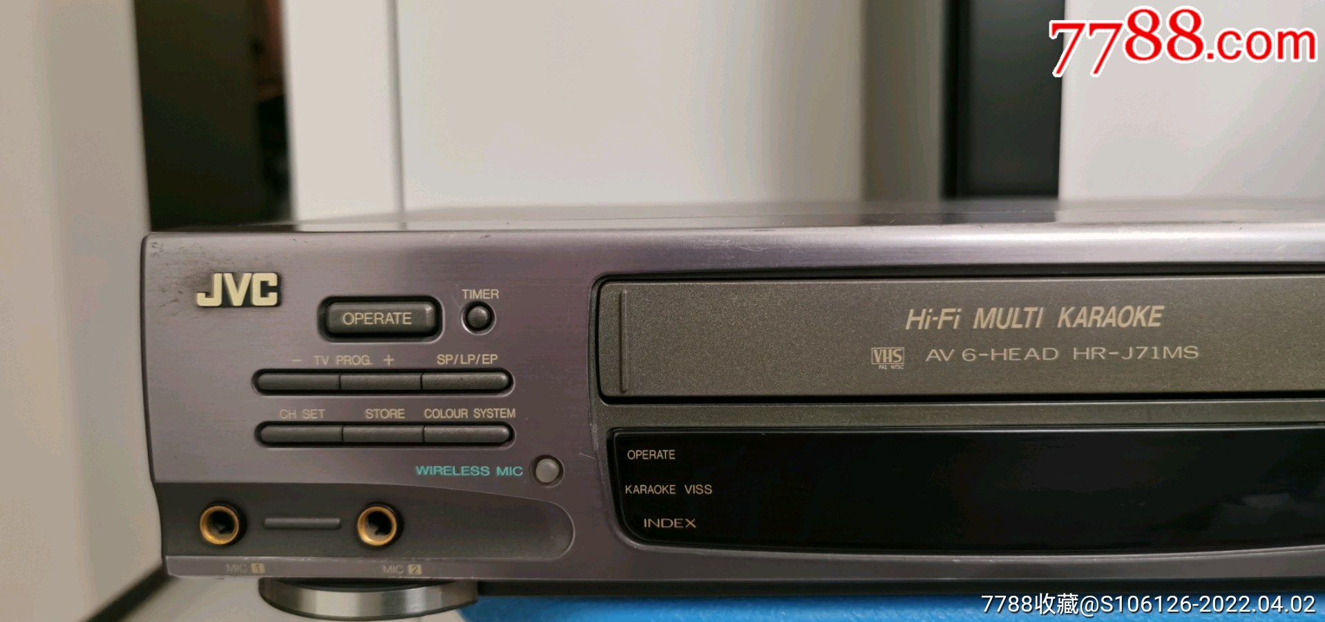 jvc六磁头立体声录像机-价格:75元-se86303566-录像机/影碟机-零售