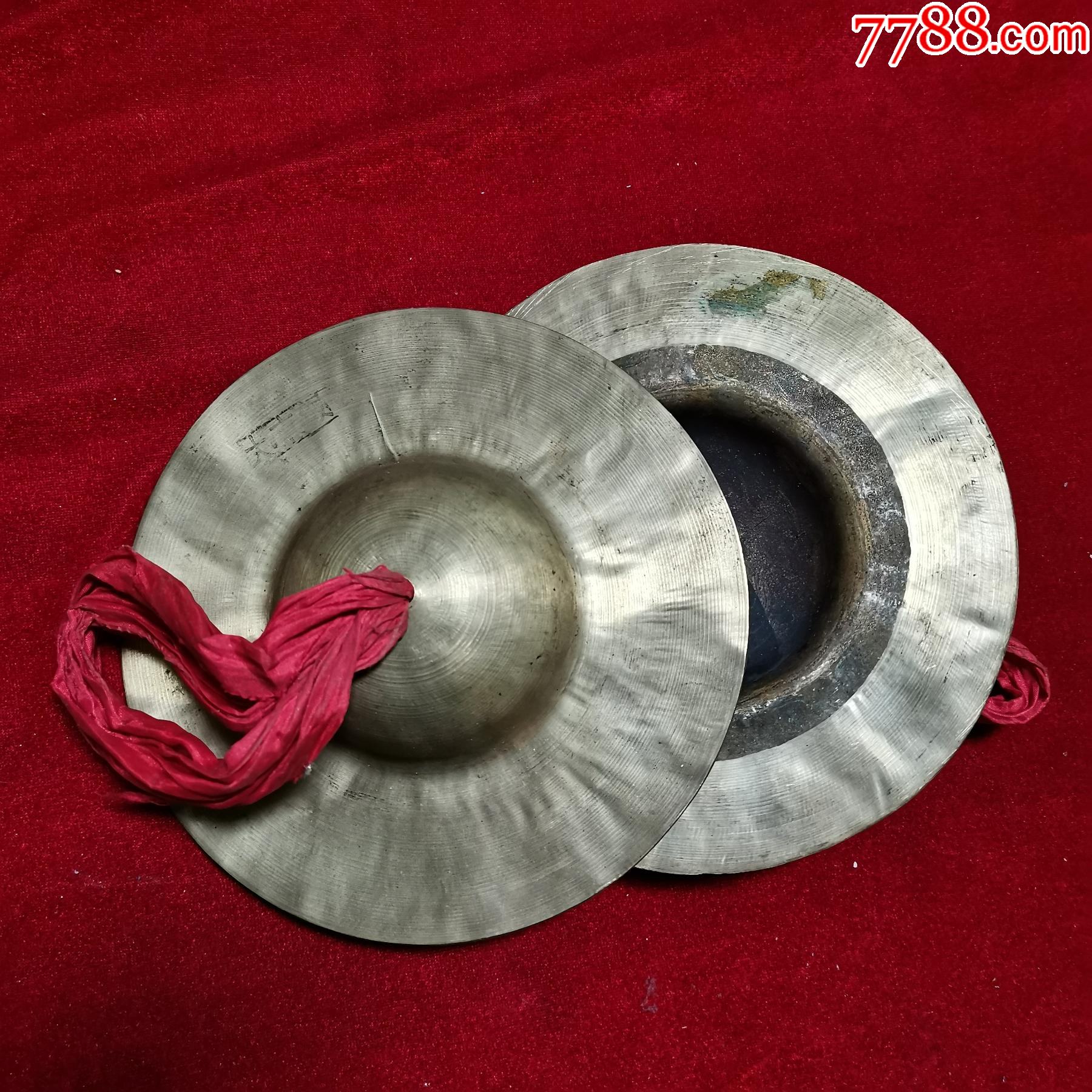 铜镲钹大京钗一对