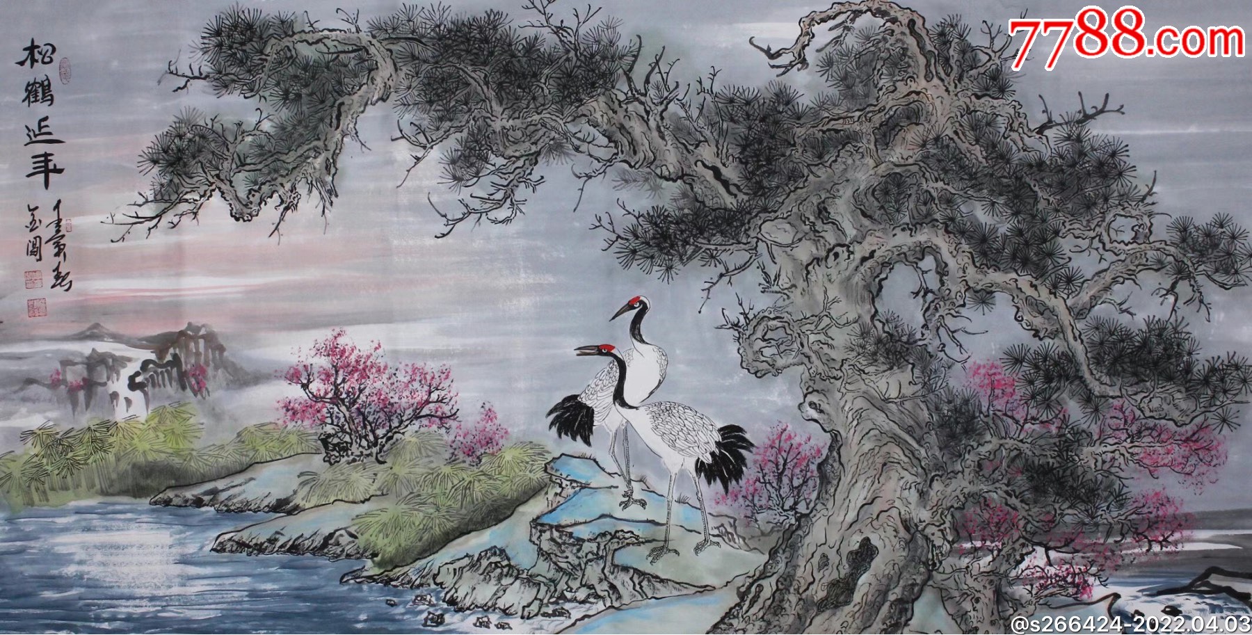 周金阊松鹤延年