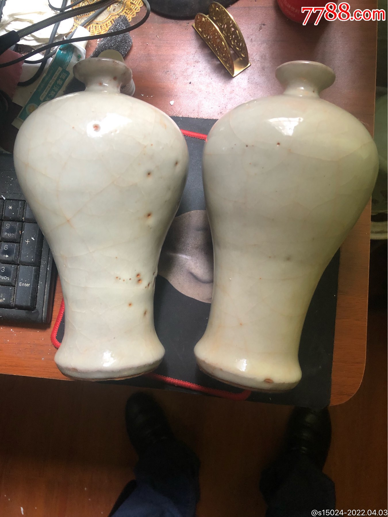 一对宋代梅瓶真品