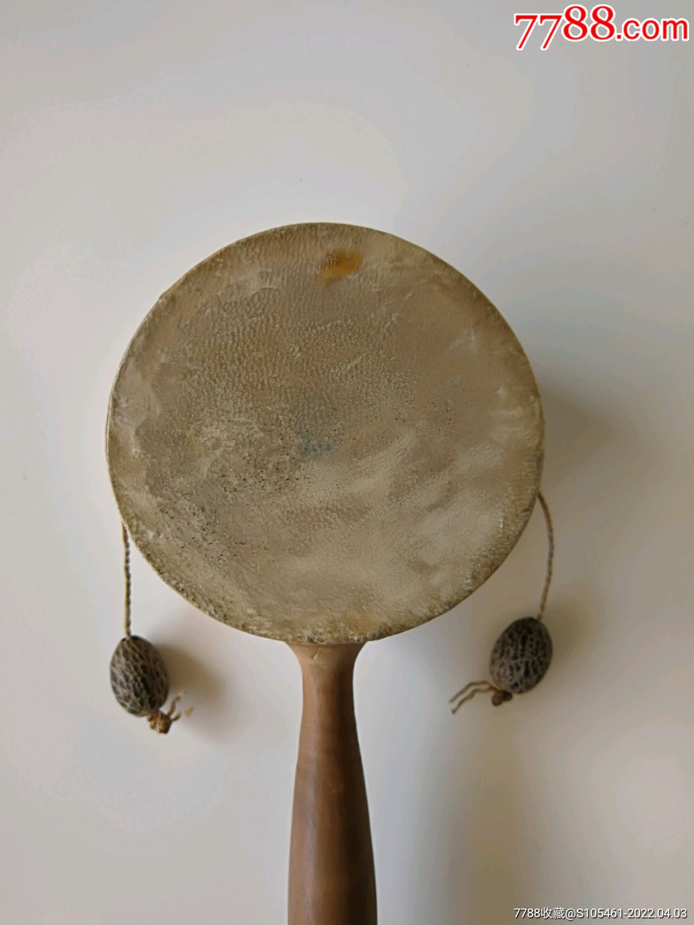 竹木纯皮拨浪鼓