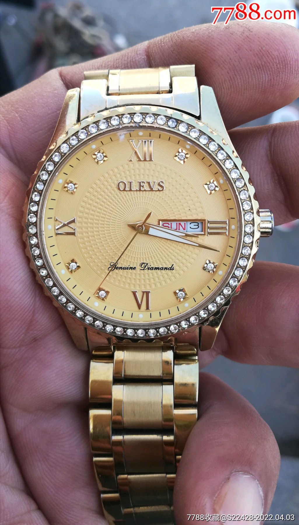 欧利时进口机芯石英表