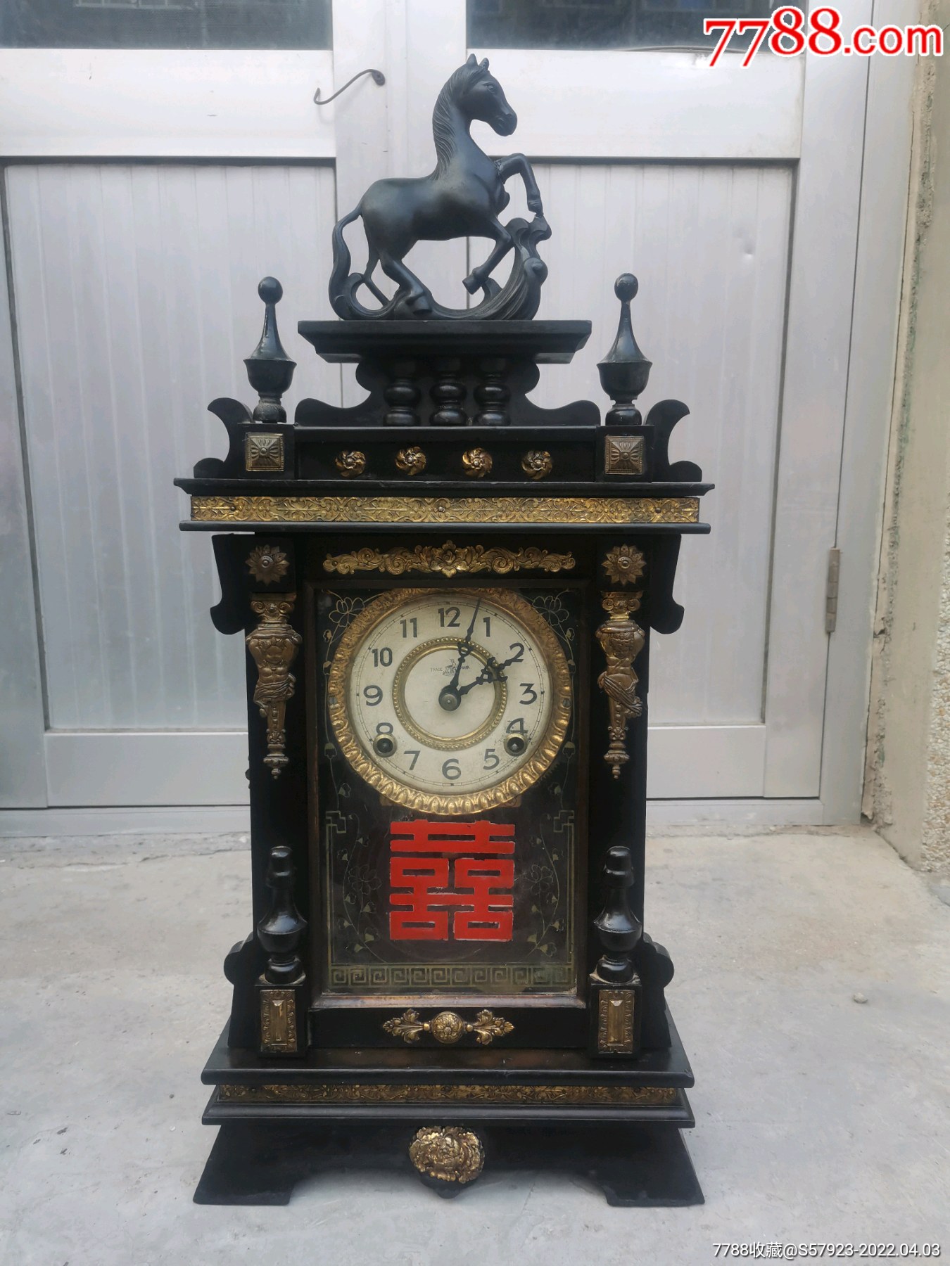 日本鹿牌马头钟