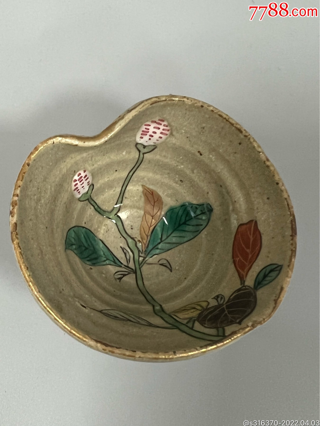 日本回流九谷杯_彩绘瓷/彩瓷_宝藏小铺【7788收藏__收藏热线】