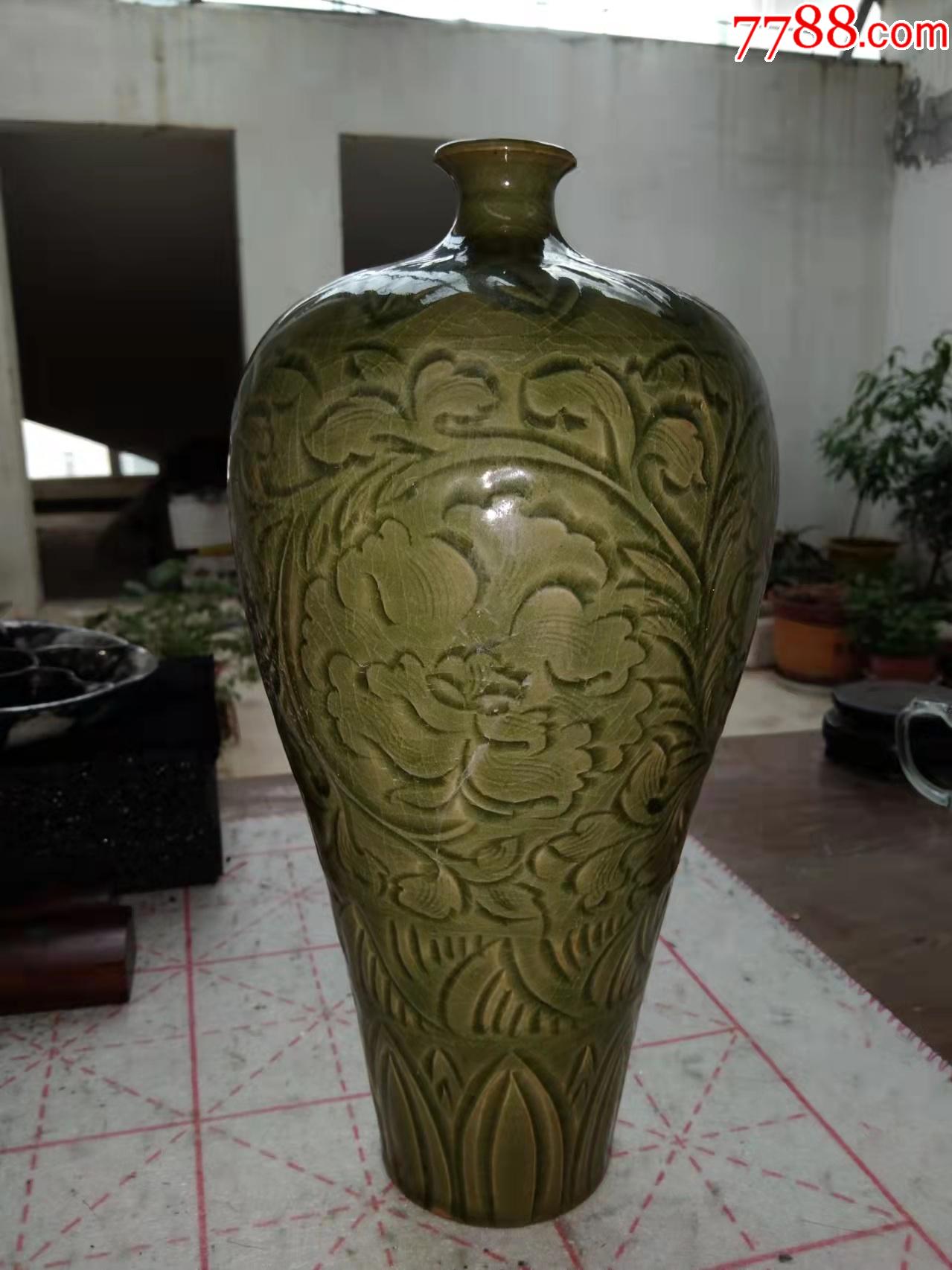 耀州窑真品底足图片