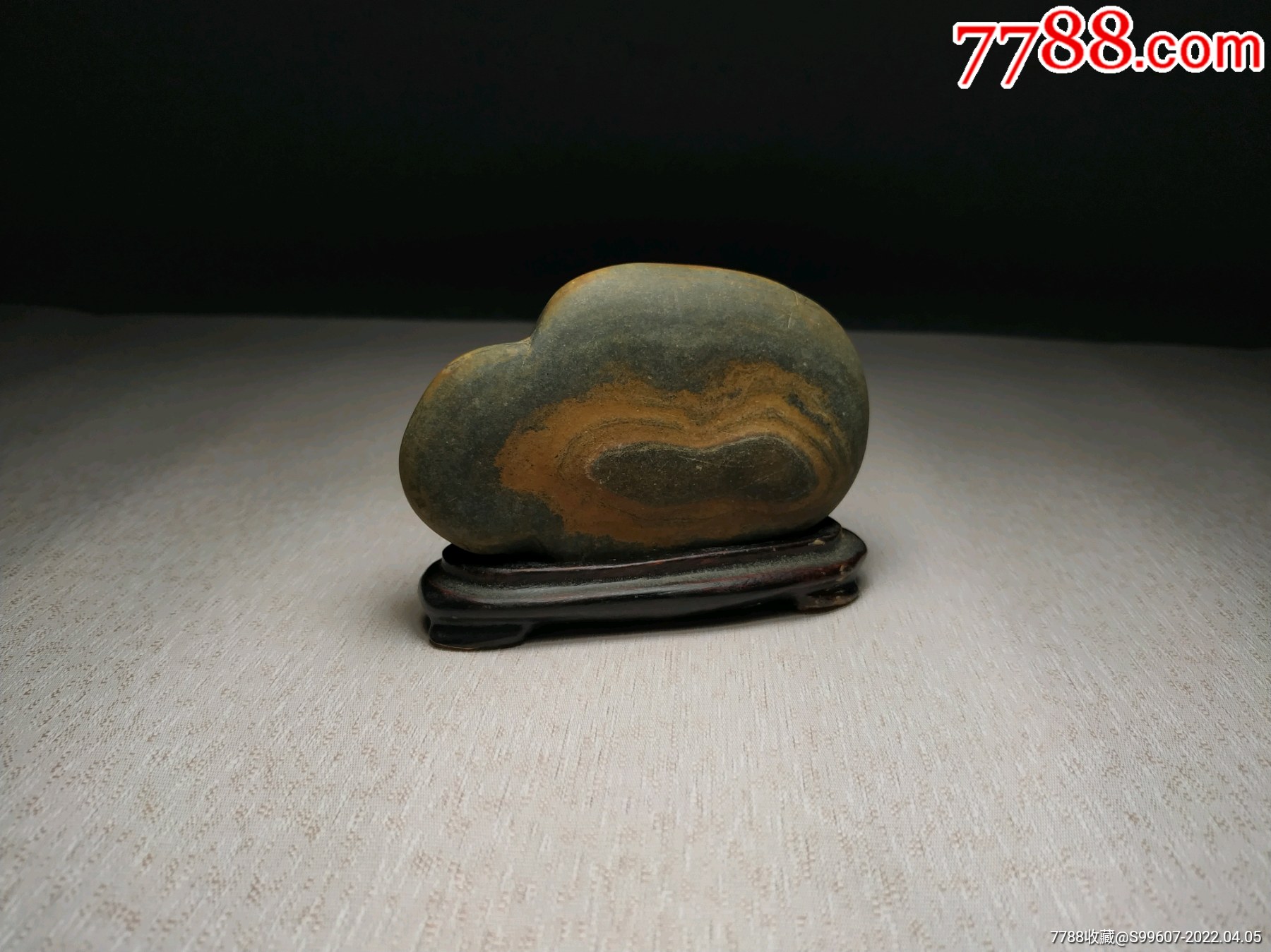 石头摆件天然奇石捡石头老摆件古董古玩老物件