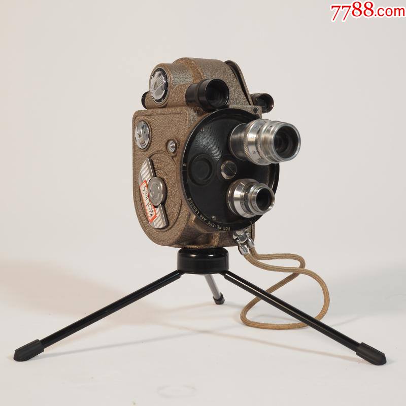 民国老上海古董怀旧相机美国revere8毫米8mm电影胶片胶卷摄影机_摄像