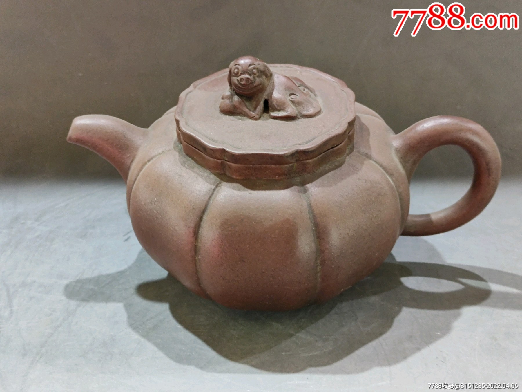 清代紫砂壶喜欢的不要错过细节如图