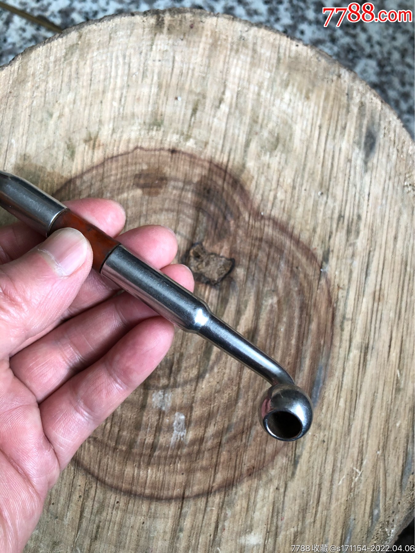 精巧不锈钢老烟锅全原一套