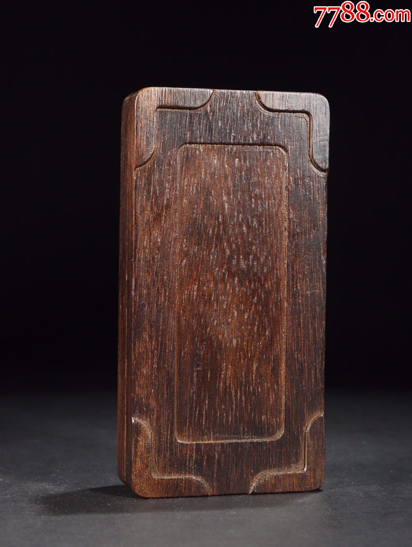 老沉香人物故事文房盖盒