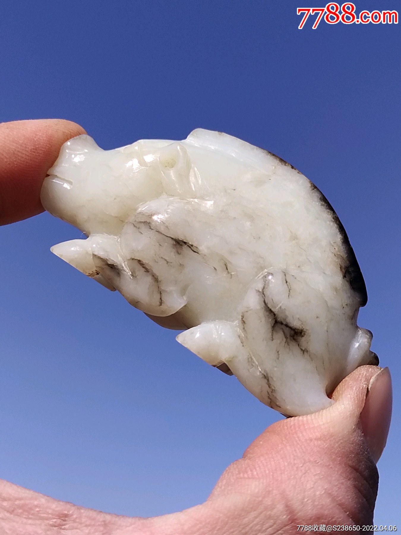 明清老和田玉猪老玉高古玉古玉