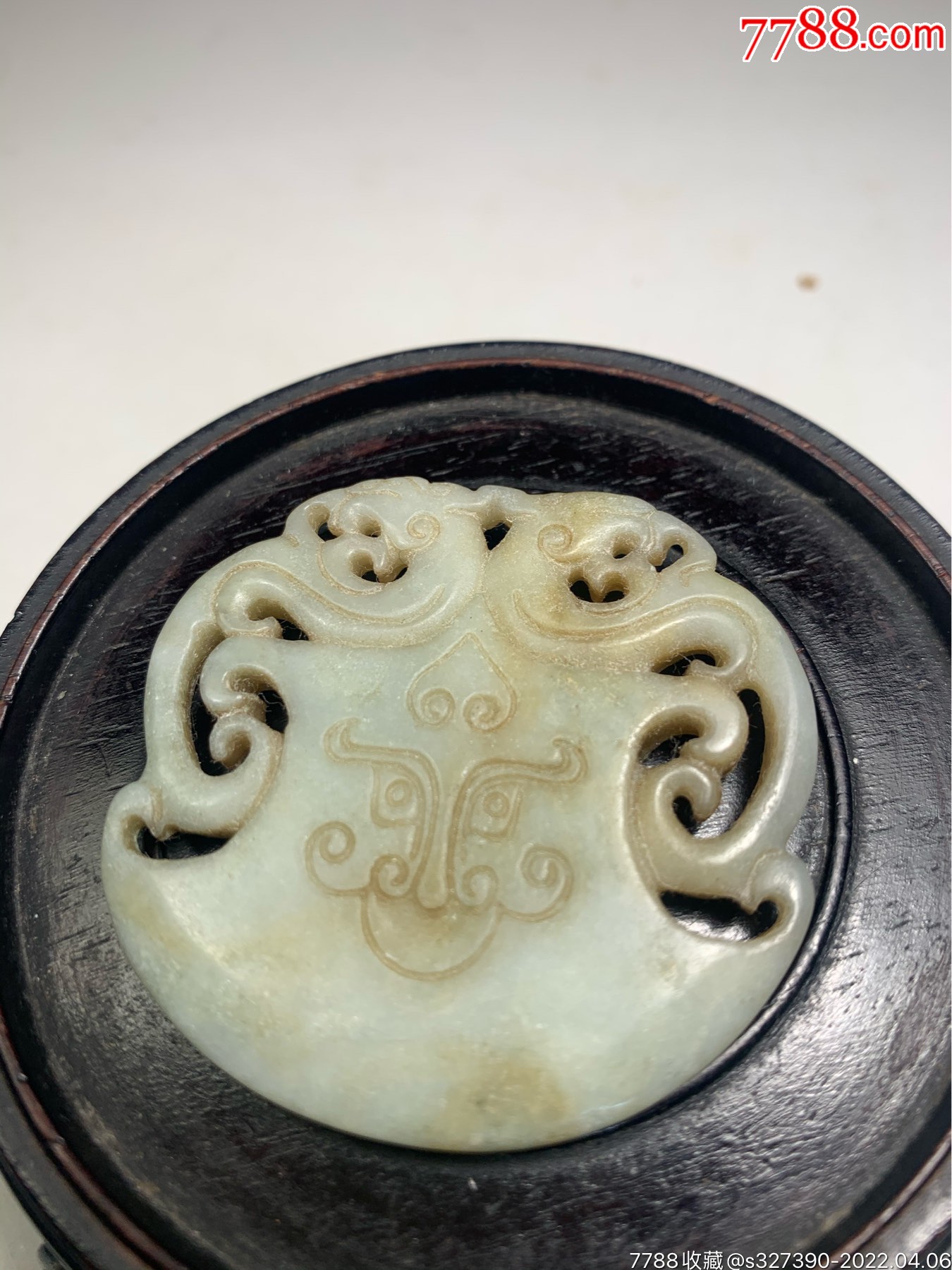 老玉和田玉明清府上有龙