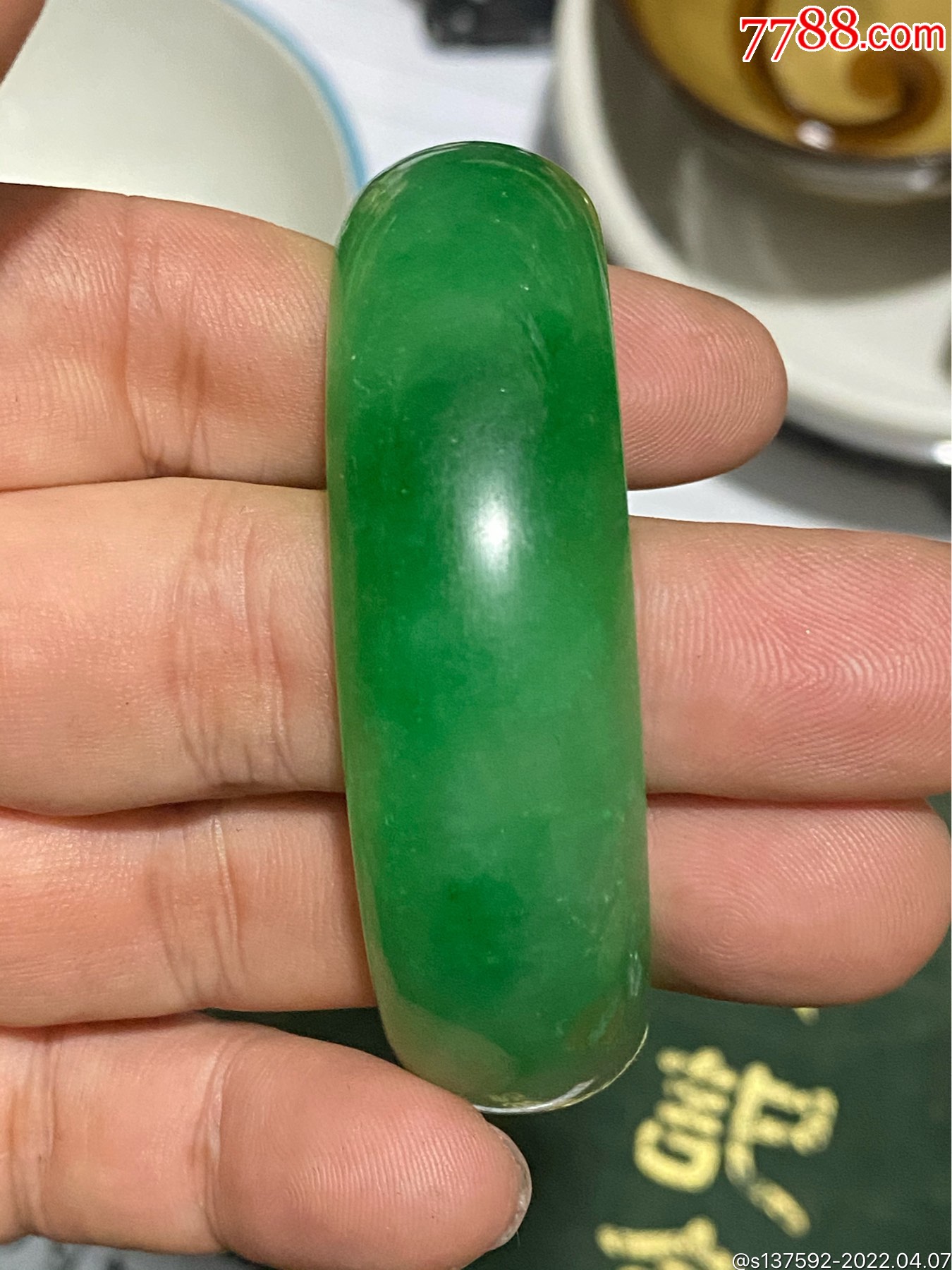 马来玉手镯-价格:500元-se86386255-马来玉-零售-7788徽章收藏