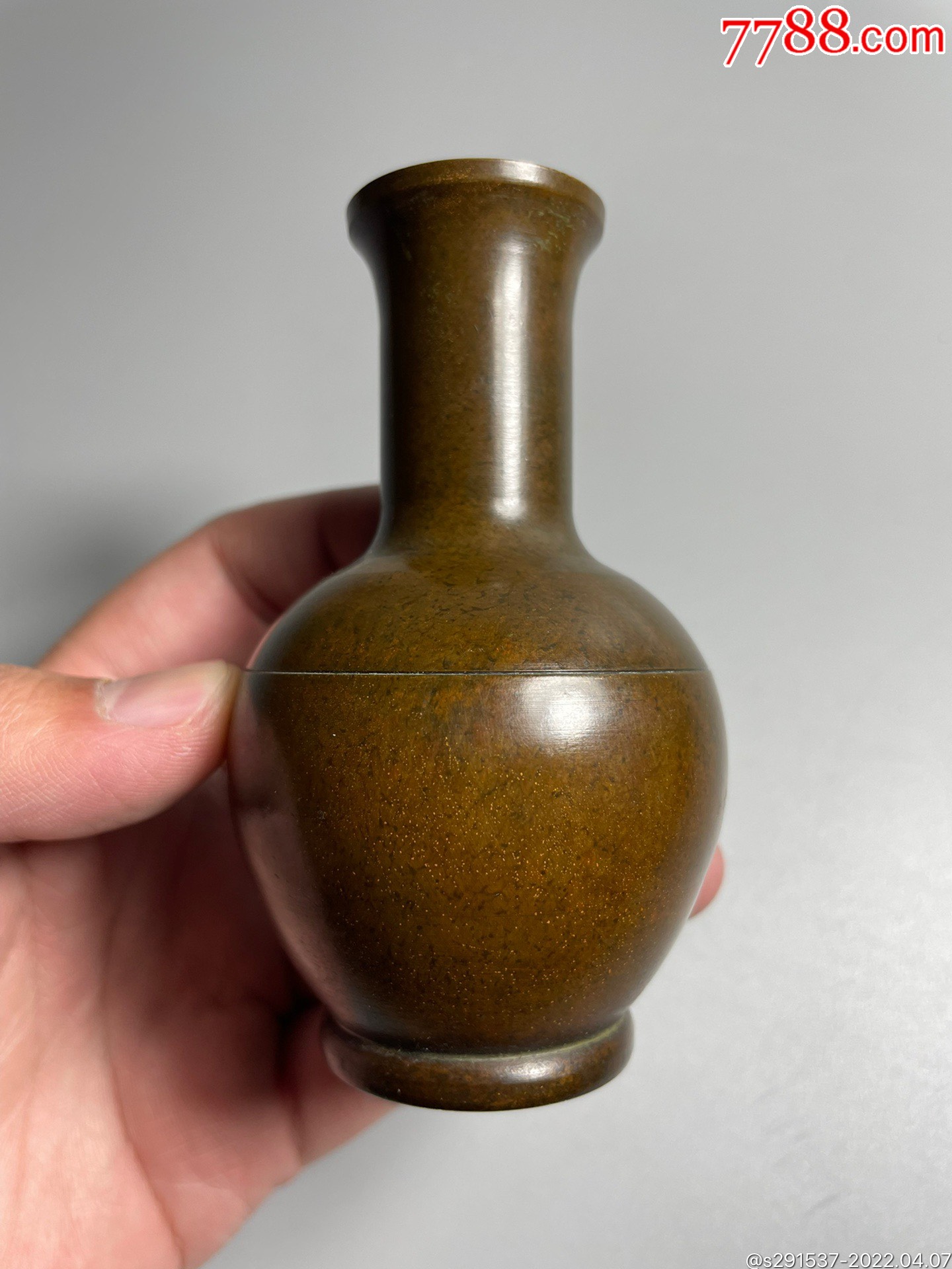 民国老铜花瓶