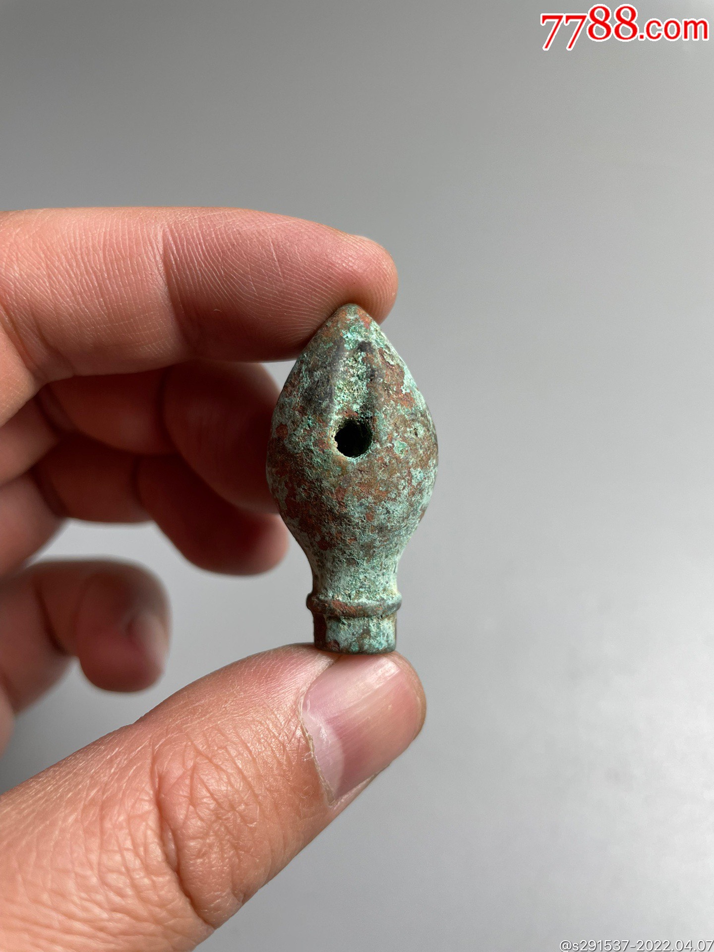 辽金沙坑青铜响箭箭头