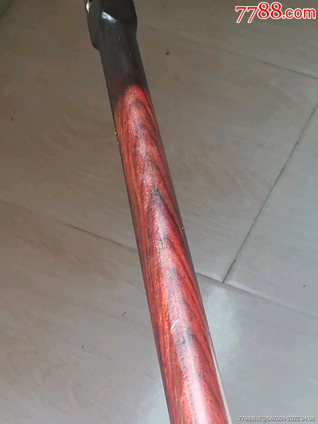 民国至建国初海南黄花梨木老京二胡杆一根