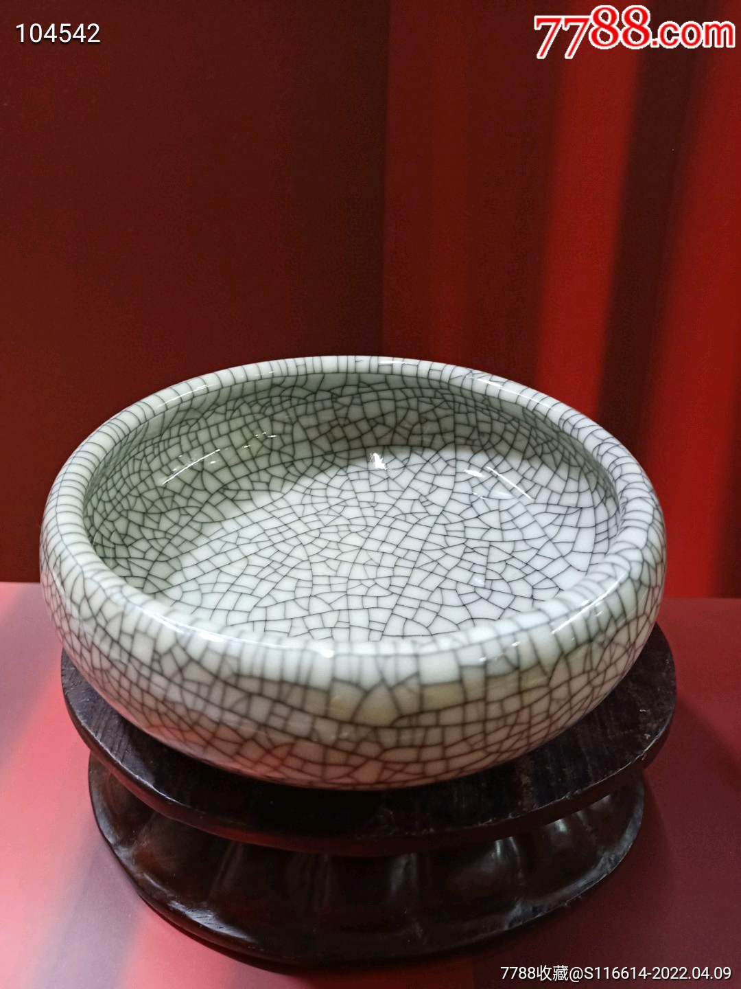 哥窑笔洗烟灰缸水仙盆笔洗