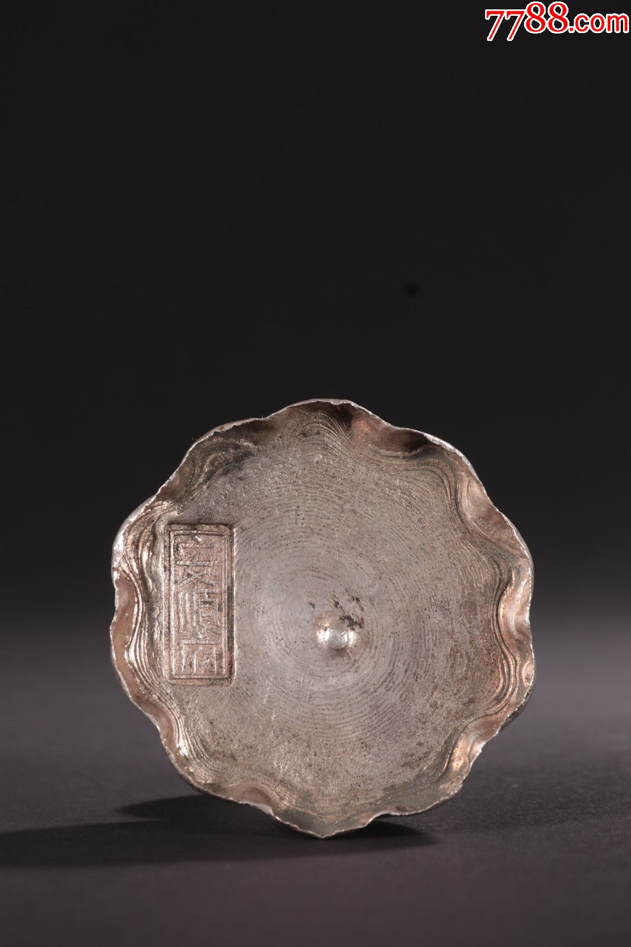 老纯银安顺府花口银锭