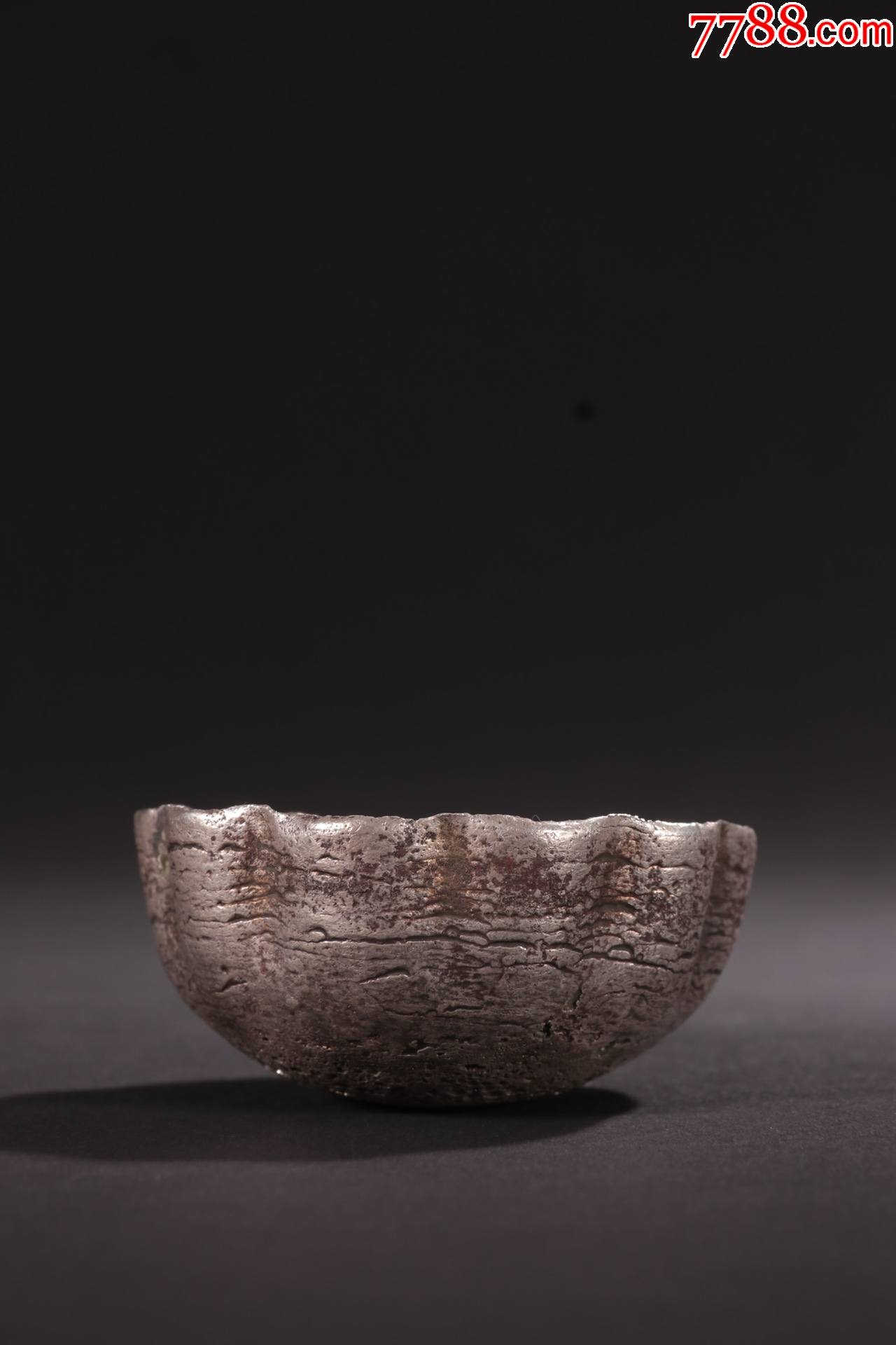 老纯银安顺府花口银锭