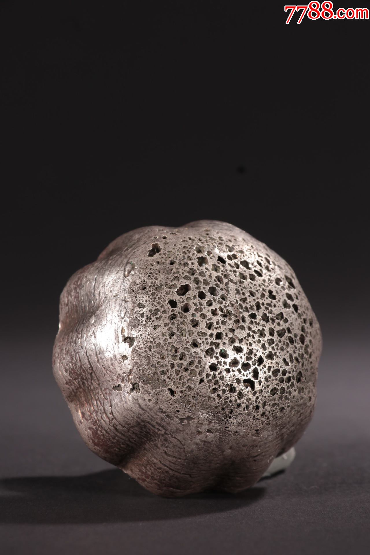 老纯银安顺府花口银锭