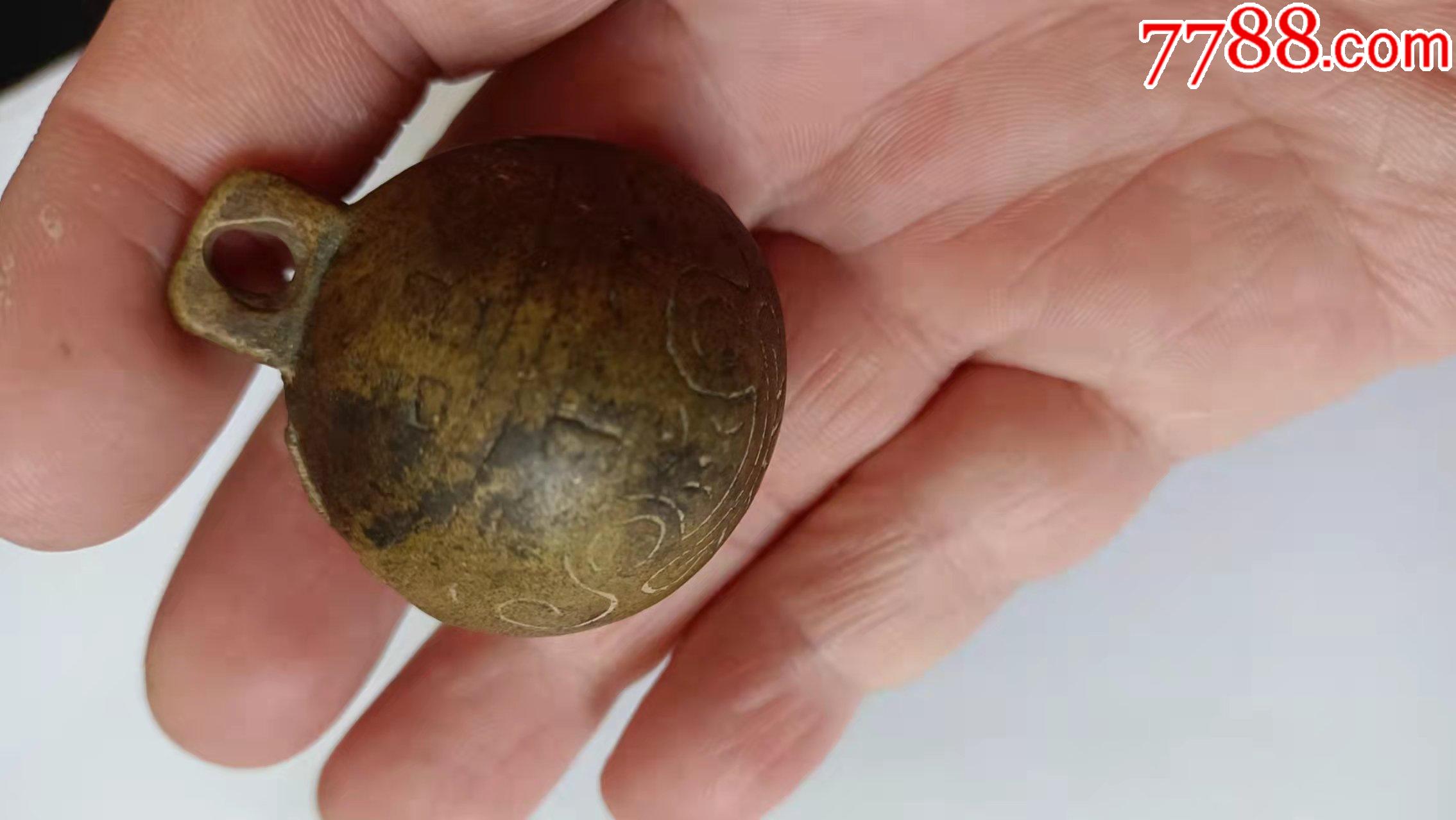 清代民国临记老虎头铃_铜铃/铃铛_第2张_7788陶器收藏