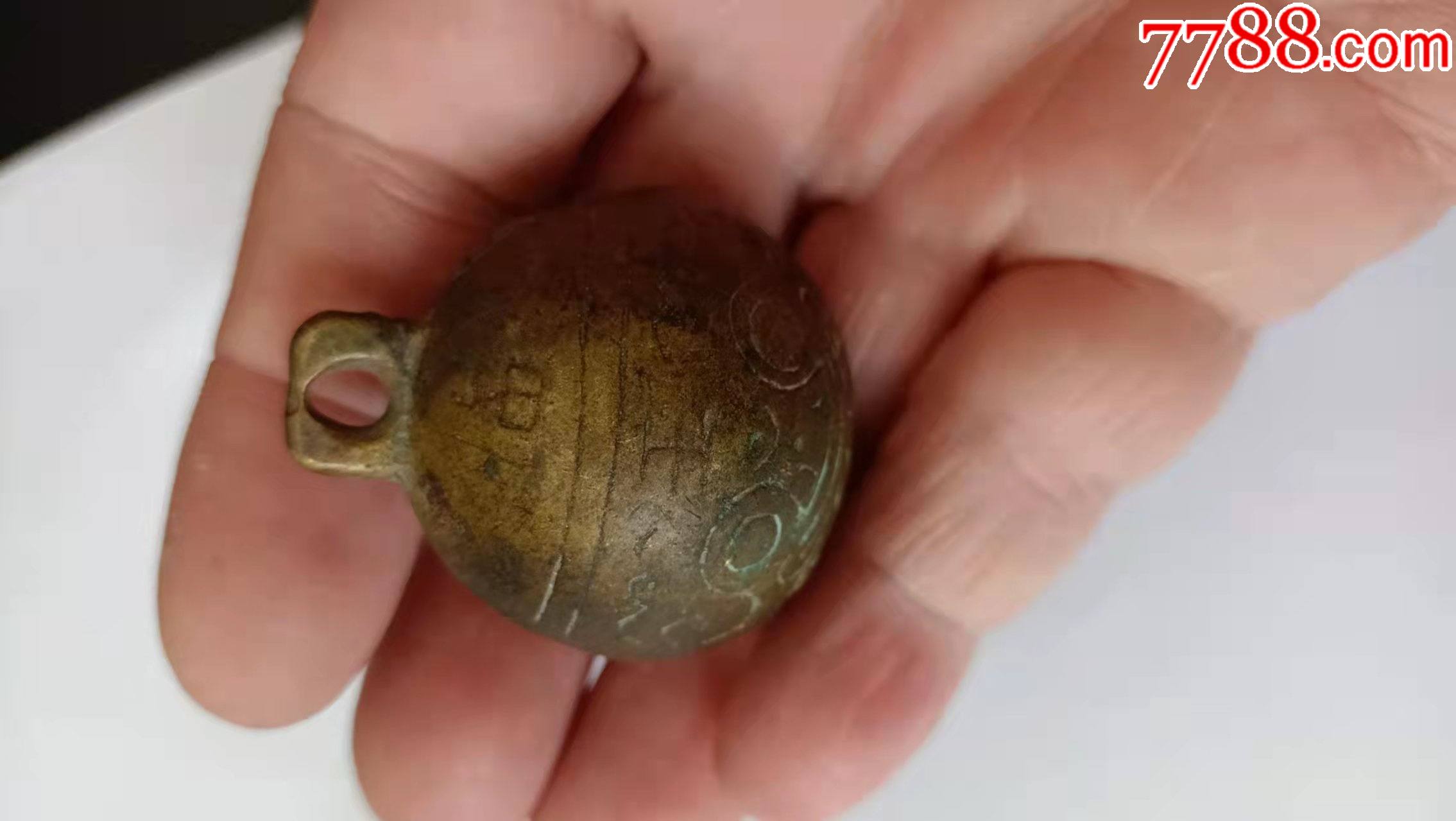 清代民国临记老虎头铃_铜铃/铃铛_第4张_7788陶器收藏