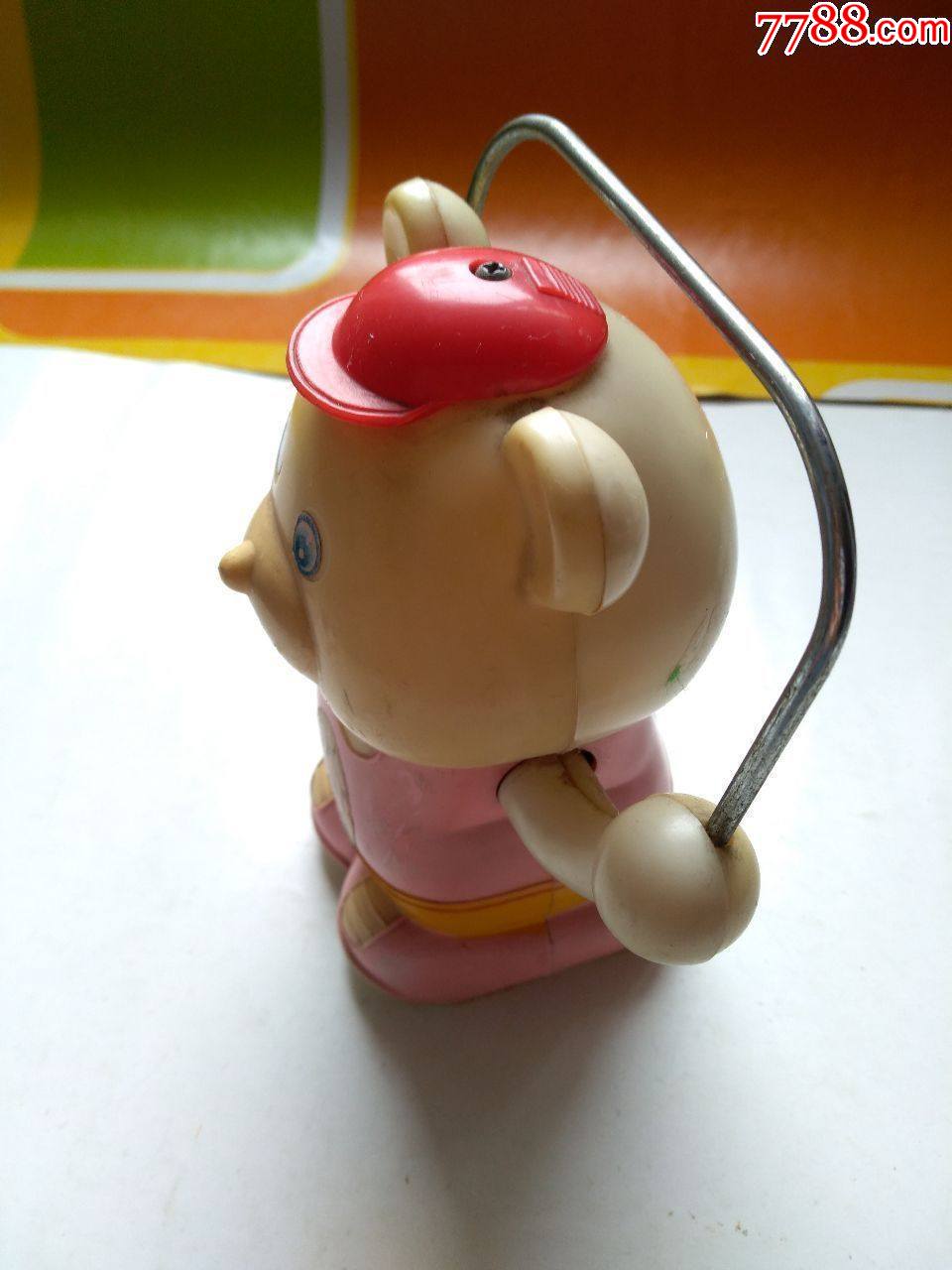 老玩具小熊跳绳外观完好点图可放大